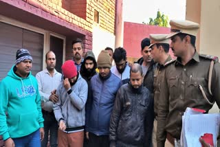 Faridabad cybercrime team arrested seven accused of cybercrime gang