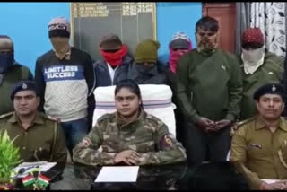 Interstate Truck Thief Gang Arrested In Dhanbad