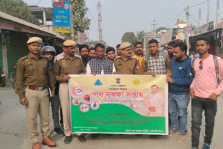 National Road Safety Week observed in Kalgachia