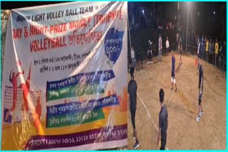 Volleyball tournament in Teok