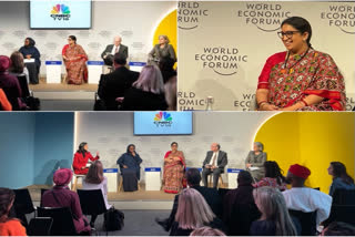 Union Minister Smriti Irani attended the World Economic Forum Annual Meeting 2023 at Davos, said, India believes in working in partnership with the industry and every other stakeholder. It runs the largest healthcare system in the world in the form of Ayushman Bharat which covers 100 million families. It provides healthcare facilities across geographic boundaries and though it was not designed as a gendered programme.