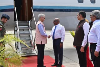 EAM S Jaishankar arrives in Maldives