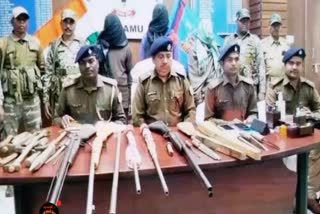 Illegal arms manufacturing factory in Palamu
