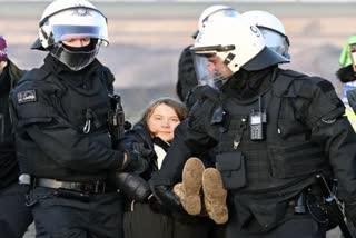 Greta Thunberg in custody