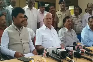 BSY and B.Y Raghavendra