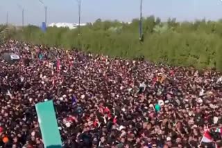 stampede at Iraqi football stadium ahead of Arabian Gulf Cup final