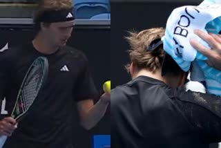 Alexander Zverev at Australian Open 2023