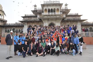 Foreign NCC Cadets in Jaipur