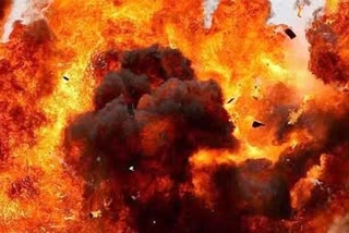 gwalior  Blast in illegal firecracker factory
