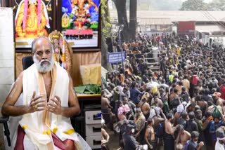 Sabarimala pilgrimage  K Jayarajan Namboothiri on Sabarimala pilgrimage  K Jayarajan Namboothiri  Sabarimala  ശബരിമലയില്‍ ഇക്കൊല്ലം വന്‍ ഭക്തജന തിരക്ക്  ശബരിമല  ശബരിമല മേല്‍ശാന്തി കെ ജയരാജന്‍ നമ്പൂതിരി  കെ ജയരാജന്‍ നമ്പൂതിരി  മണ്ഡലകാലം