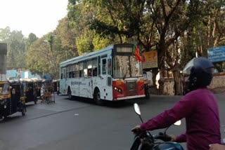 Bus Arrangement For PM Modi Meeting