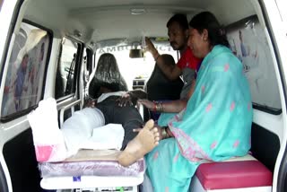 Injured family members