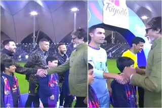 amitabh bachchan greets cristiano ronaldo lionel messi ahead of blockbuster match in saudi arabia