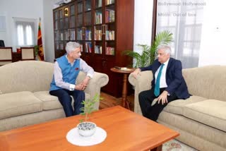 EAM Jaishankar meets Sri Lankan prez Wickremesinghe