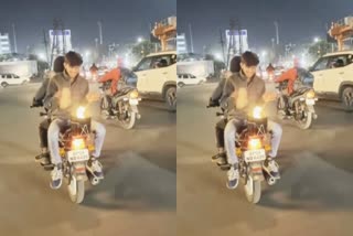 indore Bike viral video