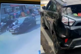 woman-hit-young-man-with-car-and-dragged-him-in-karnataka