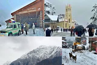 Snowfall in kedarnath Shimla And Manali