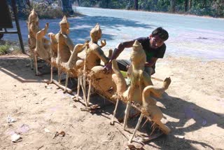 Saraswati Puja preparations begin