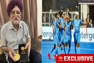 Gurbux Singh on Indian Hockey ETV BHARAT