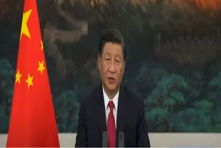 India China border in eastern Ladakh  Chinese President Xi inspects combat readiness  eastern Ladakh  ചൈനീസ് സൈന്യത്തിന്‍റെ യുദ്ധ സന്നദ്ധത  ഷീ ജിന്‍പിംഗ്‌  യഥാര്‍ഥ നിയന്ത്രണരേഖ  സിൻജിയാങ് മിലിട്ടറി കമാൻഡി  ഇന്ത്യ ചൈന സംഘര്‍ഷം  india china conflict in lac  Xi Jinping talks to troops in eastern Ladakh