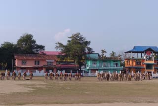 Republic day preparation in Lakhimpur