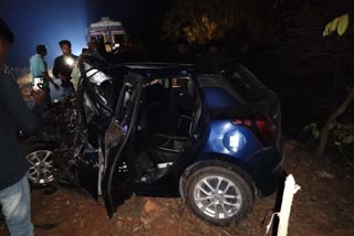 Four people were killed in a road accident while going to pre-wedding shoot