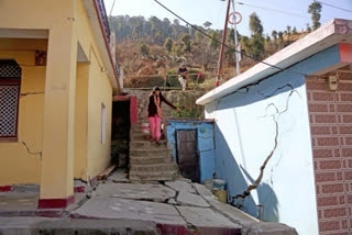 After the cracks appeared in Joshimath people are being evacuated and hundreds of families were forced out of their homes in between all the tragedy the Himalayan town many dogs, cattle and other domestic animals were left untended they are in left behind in houses, desolate and deserted as the cracks on their walls deepen.