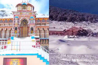 Amazing view of Auli and Badrinath after snowfall