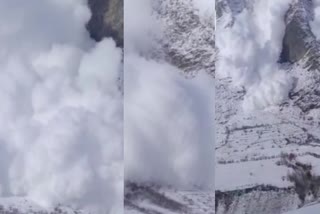 Avalanche in Lahaul Spiti Himachal Pradesh