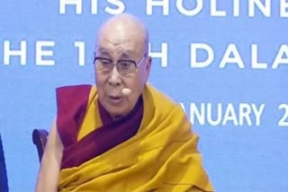 Etv BharatDalai Lama lauds India's secular principles at IIPA (file photo)