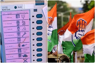 Congress Party On EVM