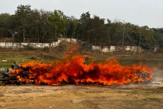 Unclaimed dead bodies last rites in Ranchi