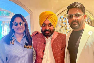 Kapil Sharma and Archana Puran Singh met Punjab Chief Minister Bhagwant Mann