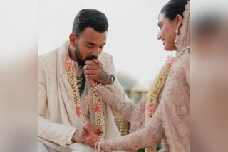 Athiya Shetty and KL Rahul tie knot in Khandala