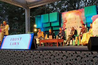 mention of Godhra kand and 1984 riots in JLF 2023 in a debate
