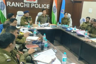 Meeting for Security arrangements in Ranchi