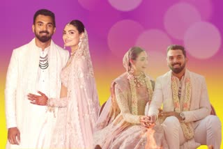 Athiya Shetty KL Rahul wedding pictures