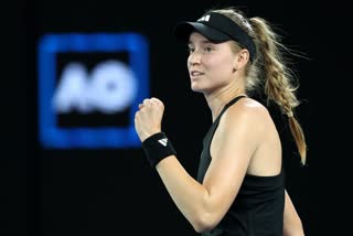 Rybakina Races Into Australian Open Semi  Elena Rybakina  Elena Rybakina beat Jelena Ostapenko  Jelena Ostapenko  Australian Open  Australian Open 2023  ഓസ്‌ട്രേലിയൻ ഓപ്പൺ  ഓസ്‌ട്രേലിയൻ ഓപ്പൺ 2023  എലീന റൈബാകിന ഓസ്‌ട്രേലിയൻ ഓപ്പൺ സെമിയില്‍  എലീന റൈബാകിന  ജെലീന ഒസ്റ്റാപെങ്കോ