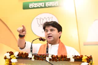 Union Minister Jyotiraditya Scindia