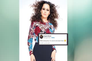 Kangana Ranaut Comeback On Twitter