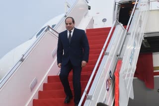 Republic Day chief guest Egyptian President al Sisi arrives in New Delhi