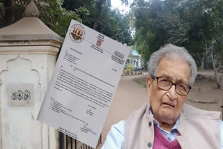 Visva Bharati shoots letter to Amartya Sen