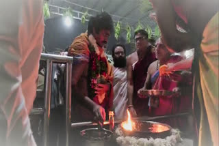 Pawan Kalyan Visited Dharmapuri Temple