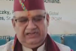 Uttarakhand agriculture minister Ganesh Joshi