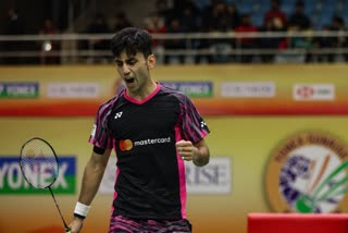 Indonesia Masters  Lakshya Sen defeats Kodai Naraoka  Lakshya Sen  Kodai Naraoka  Lakshya Sen wins first round Indonesia Masters  Kidambi Srikanth  ഇന്തോനേഷ്യ മാസ്‌റ്റേഴ്‌സ്  ലക്ഷ്യ സെൻ  കിഡംബി ശ്രീകാന്ത്  കൊടൈ നരോക്ക  കൊടൈ നരോക്കയെ തോല്‍പ്പിച്ച് ലക്ഷ്യ സെൻ