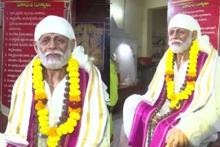 Robotic Sai Baba in Chinagadili of Visakhapattanam Andhra Pradesh recognized as the first divine robot in India