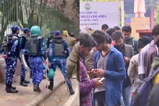 Jamia tense as students protest for screening of BBC documentary; several detained