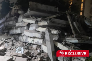 Building Collapsed in Lucknow
