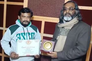 Doctor Virendra Kumar received Special Jury Award