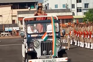 Minister J Chinchurani  Republic Day celebrations in Kottayam  Republic Day celebrations  ഭരണഘടന  മന്ത്രി ജെ ചിഞ്ചുറാണി  റിപ്പബ്ലിക് ദിനാഘോഷം ഉദ്ഘാടനം  കോട്ടയം പൊലീസ്